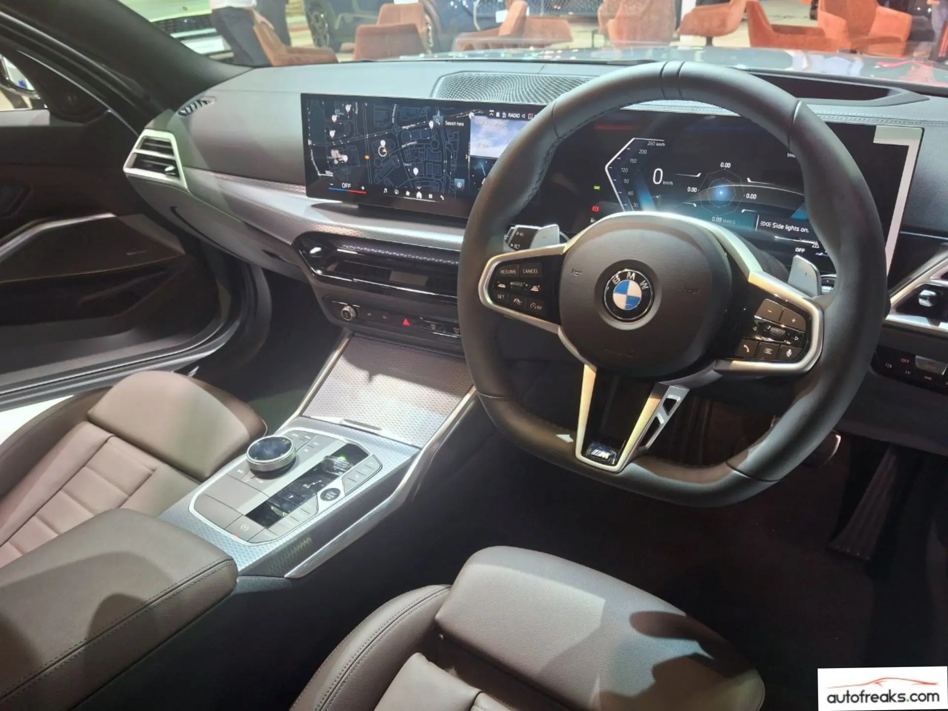 Interior of the car