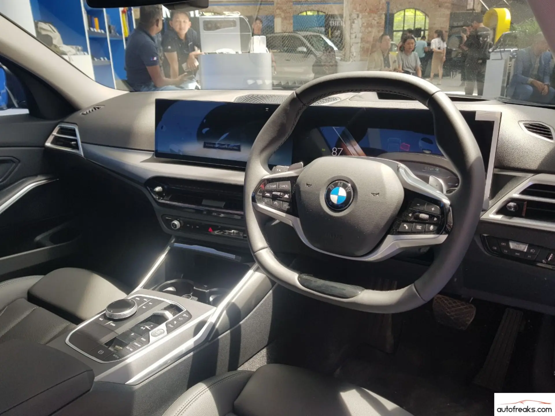 Interior of the 3 series 